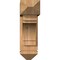 Ekena Millwork Merced Arts and Crafts Smooth Bracket w/ Offset Brace, Western Red Cedar, 7 1/2"W x 24"D x 24"H BKT0806X24X24MRC03SWR - alternate 2